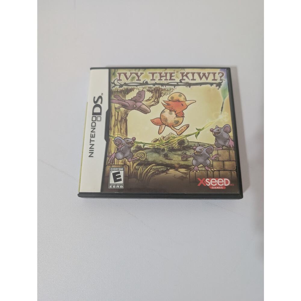 Ivy The Kiwi Nintendo DS COMPLETE CIB Authentic USA Version Tested
